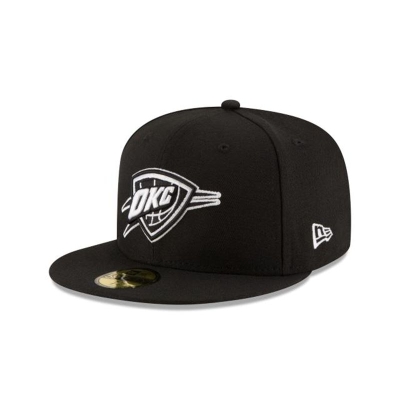 Sapca New Era Oklahoma City Thunder NBA 59FIFTY Fitted - Negrii